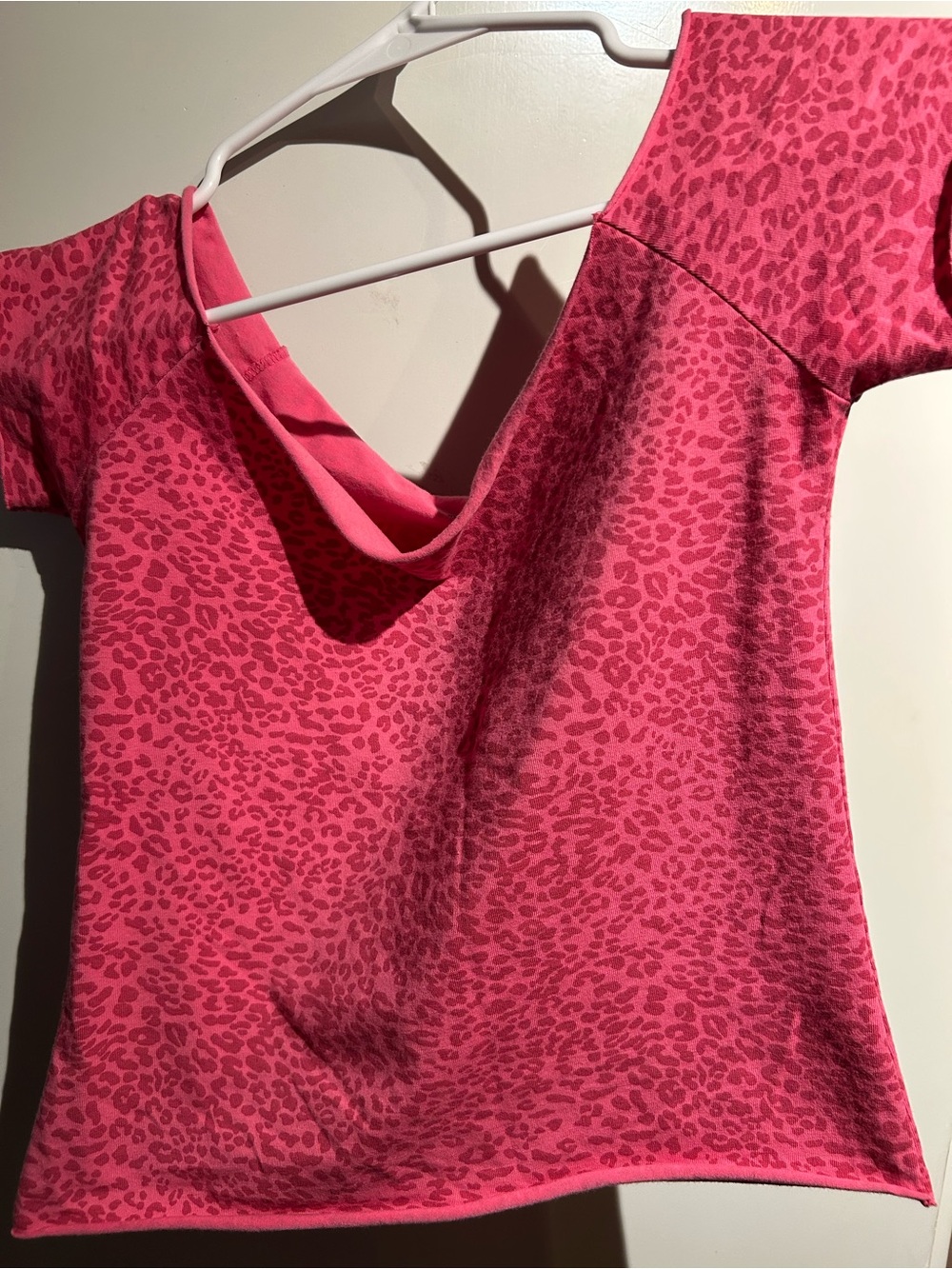 Brandy Melville Leopard Print Bonnie Top